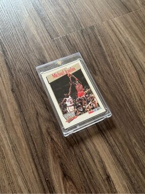 90’s Michael Jordan NBA Hoops Basketball Card